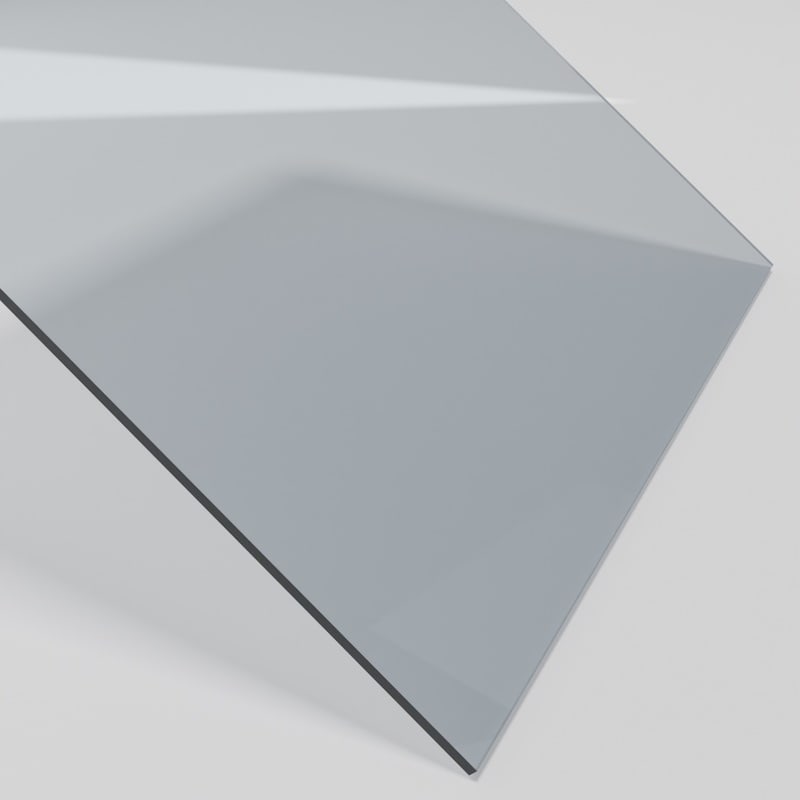 10mm ESG Glas Grau